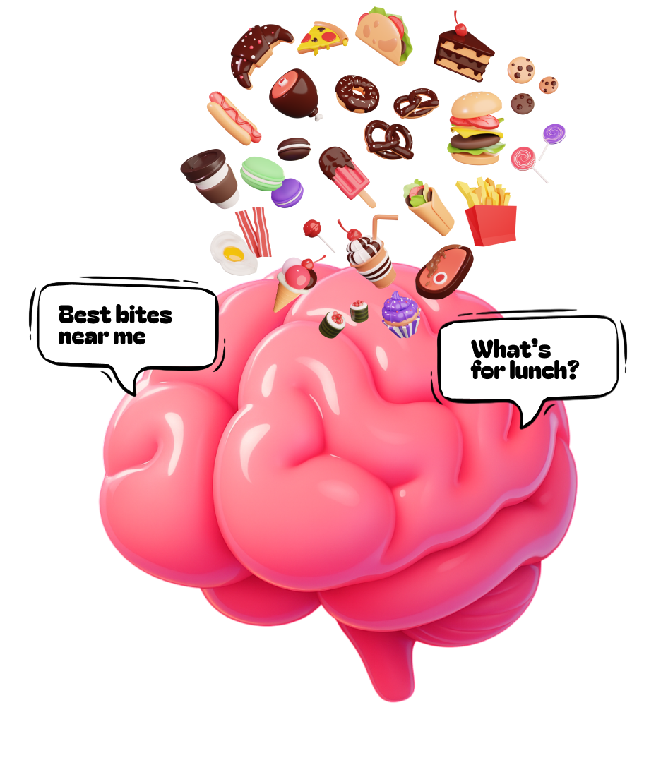 Food discovery illustration